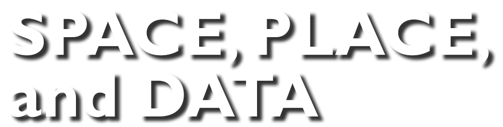Space, Place, and Data Logo